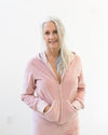 European Culture Velour Hoodie