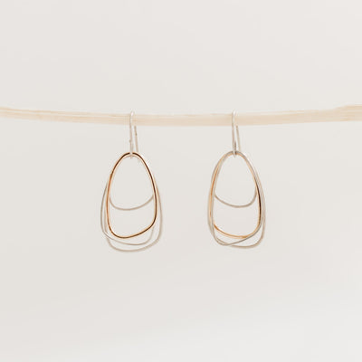 Colleen Mauer Multi-Triangle Earrings