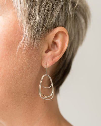 Colleen Mauer Multi-Triangle Earrings